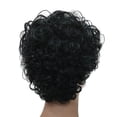 thumbnail image 2 of Peluca Corta Afro Negra de La Peluca Corta Pelucas Pelucas de exterior exterior exterior Natural para Las Mujeres jinwen Peluca corta y rizada, 2 of 5