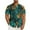 D-Light Blue, variant on Wyobmus Hawaiian Shirt for Men Oversized Summer Beach Short Sleeve Lapeled Shirts Casual Button Down Tropical Beach Shirt S-5Xl A-Blue