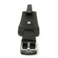 thumbnail image 3 of Bandini 20mm Mens Leather Watch Band Strap, Brown, Rectangular Shape, Biker, Wrist Cuff, 3 of 5