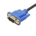 Tersarium 1.8M Gold Male To VGA HD-15 Male 15Pin Adapter Cable 1080P ...