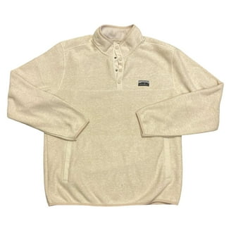 Eddie Bauer Men's 1/4 Zip Fleece Pullover, Snap Button Chest