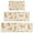 Golden Retriever With-1, variant on German Shepherd Kitchen Rugs Sets Of 3,Kitchen Runner Rugs Non Skid Washable,Decorative Kitchen Floor Mats for Kitchen,Sink,Laundry,17"x30"+ 17"x47" + 17"x59"