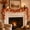 C, variant on Orangide Thanksgiving Fall Artificial Maple Leaf Garland with Pumpkins for Fireplace Mantel Door Decor, Autumn Harvest Decor for Thanksgiving Party