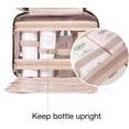 thumbnail image 4 of Bolsa de cosméticos Bolsa de viaje con gancho, Bolsa de cosméticos de maquillaje a prueba de agua Organizador de viaje para accesorios, champú, contenedores, artículos de tocador, mediano Adepaton CRMR-ST9-1, 4 of 6