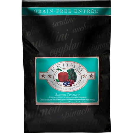Fromm Four Star Grain Free Salmon Tunalini Recipe Dry Dog Food 4 lb