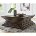 thumbnail image 2 of Signature Design by Ashley Furniture Hannodream Warm Brown Coffee Table, 2 of 8