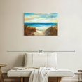 thumbnail image 2 of Elephant Stock Ocean Breeze Wall Art - Horizontal Canvas Wall Art - Hallway Wall Decor - Beach Canvas - Turquoise And Blue Decor By Nan - 30" x 20", 2 of 8