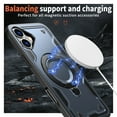 thumbnail image 2 of Allytechgroup for iPhone 16 Plus Case with 360° Rotable Kickstand,  [Include 1X Screen Protector] [Magnetic Car Mount Support] Military Grade Drop Protection Phone Cover for iPhone 16 Plus, Blue, 2 of 6