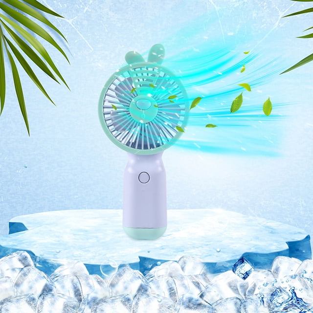 EQWLJWE Clearance Deals,Handheld Small Fan Cute Portable Portable Small Mute Mini Students Usb Big Wind Dormitory Office