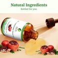 thumbnail image 3 of SVA Pomegranate Seed Organic - 4 Fl Oz – 100% Natural Cold Pressed Organic Pomegranate Oil - for Face, Skin Care, Hair Care, Scalp Massage & Body Massage – Carrier Oil with Dropper, 3 of 9