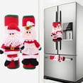thumbnail image 1 of Nomeni Furniture Protection 2Pcs Christmas Santa For Refrigerator Door Handle Christmas Decoration Refrigerator Handle Glove Home Decor Microwave Door Handle Glove Refrigerator Door Handle Glove, 1 of 8