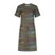 thumbnail image 4 of Puntoco Vestido Casual De Mujer Estampado De Manga Corta Con Cuello Redondo Y Bolsillo Con Tiras Vestido De Manga Corta Con Cuello Redondo Verde Militar M,Regalos Para Mujer Joven, 4 of 6