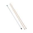 thumbnail image 3 of jinwen 2 Pieces Golf Alignment Sticks Alignment Rods for Full Swing Practice Aiming Orange, 3 of 9