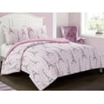 thumbnail image 3 of Heritage Club All Over Printed Paris Love Eiffel Tower Comforter Set, Muticolor, Queen, Polyester, 3 of 5