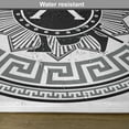 thumbnail image 6 of Ambesonne Retro Place Mats Set of 4, Spartan, Standard Size, Grey Black White, 6 of 6