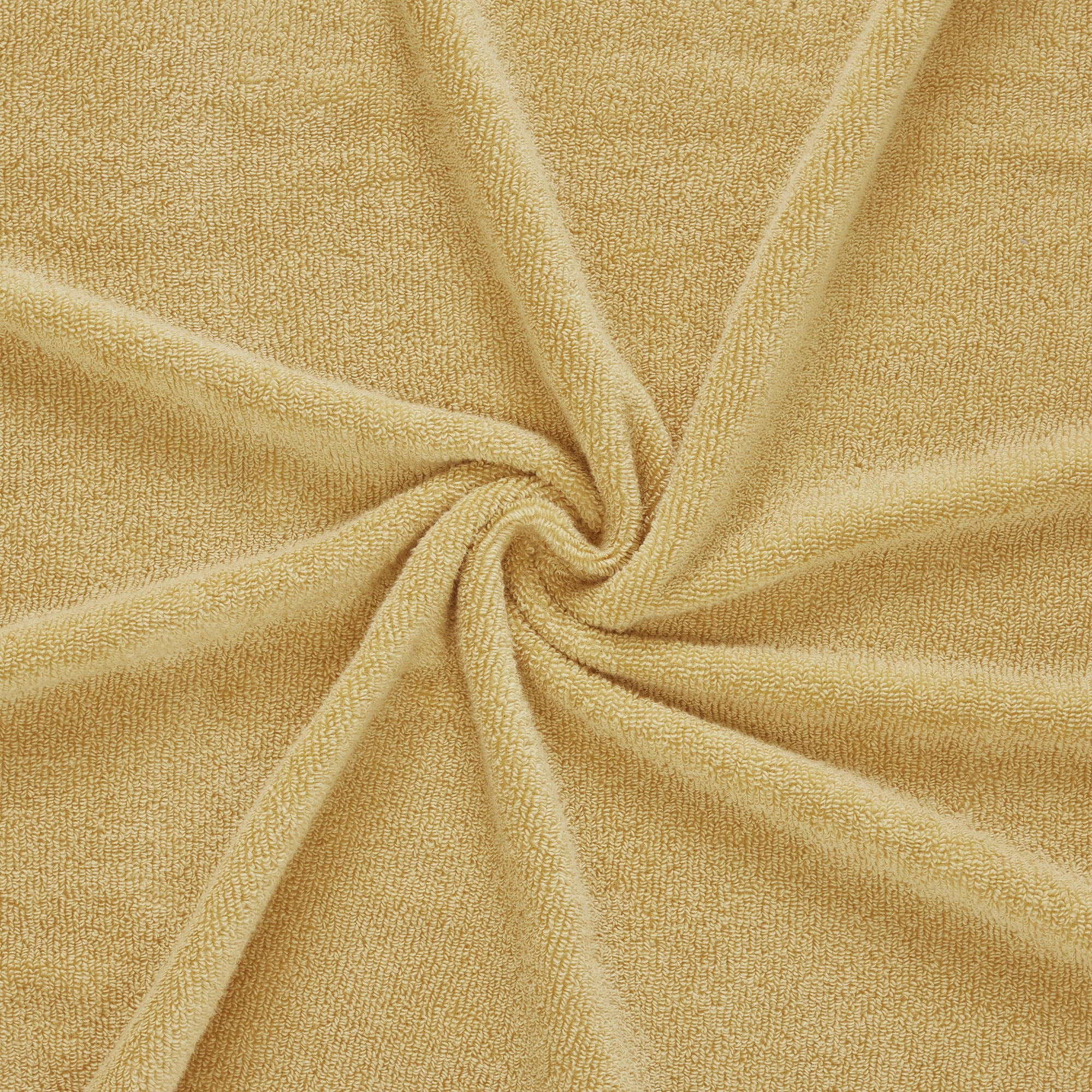 Mainstays Performance Cotton Hand Towel, Super Soft Quick Dry Fade Resistant, Solid Yellow