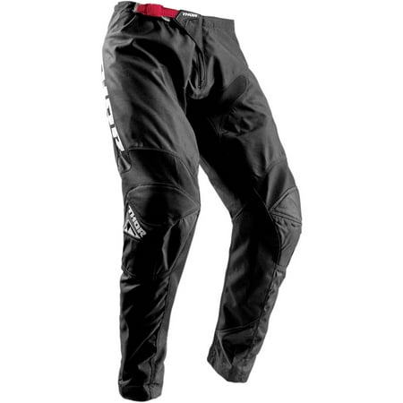 Thor Sector Zones Womens MX Offroad Pants Black (Best Hot Weather Mx Pants)
