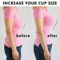 thumbnail image 2 of Silicone Bra Inserts and Breast Enhancers, Increase Your Cup Size, Breathable, Reusable,1 Pair, 2 of 2