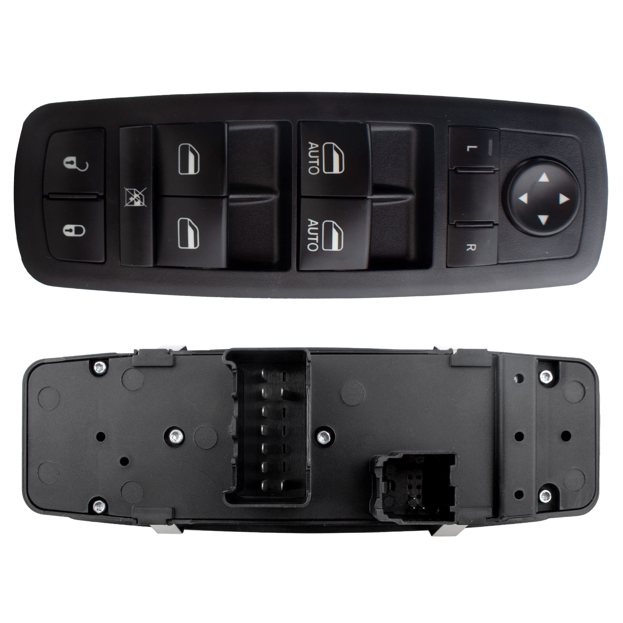 Replace OE Power Window Master Switch Fit for 2009-2012 Dodge Ram 1500 2500 3500 Front Left Driver side 4602863AD 