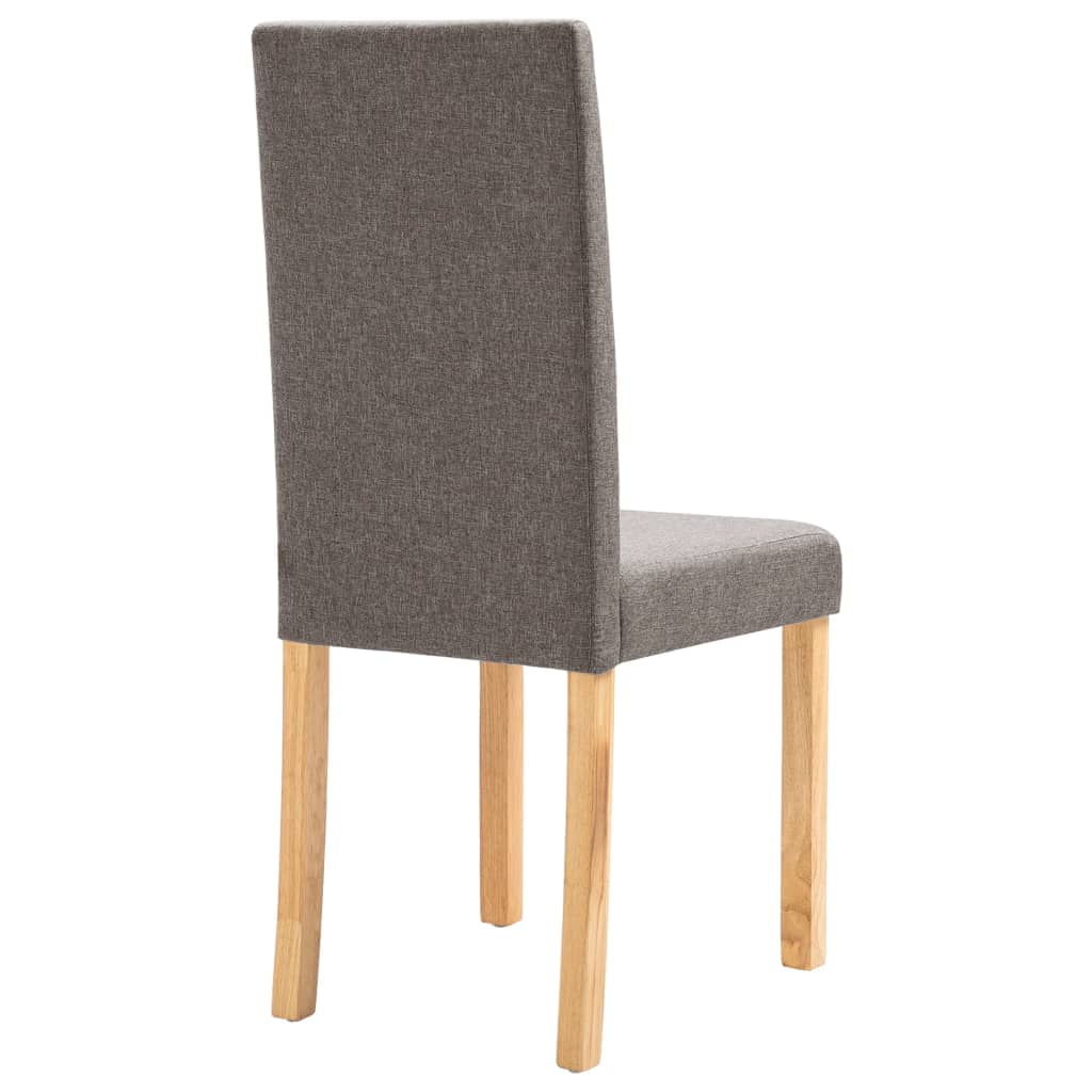 Kepooman Modern Dinner Chairs with Armrest and Wood Legs for for Kitchen Living Room, Set of 2, Brown Kepooman Modern Dinner Chairs with Armrest and Wood Legs for for Kitchen Living Room, Set of 2, Brown