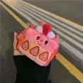 thumbnail image 2 of Strawberry Pattern Coin Purses Cute Key Earphone Storage Bag Fashion Kawaii Mini Wallet Fluffy Sweet Organize Pouch Zipper Purse, 2 of 5