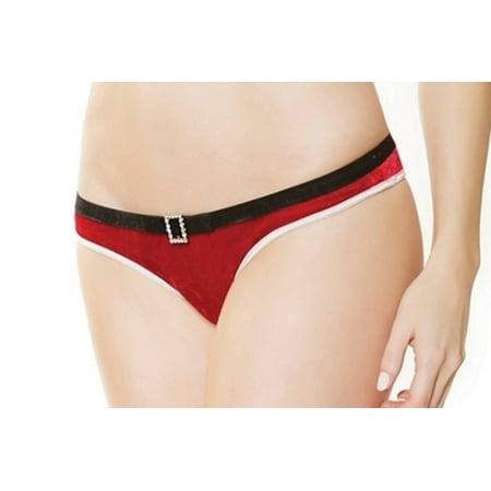 

Queen Holiday Hottie Panty Coquette 3763X Red