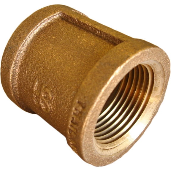 BRCUP1 Brass 1" Coupling