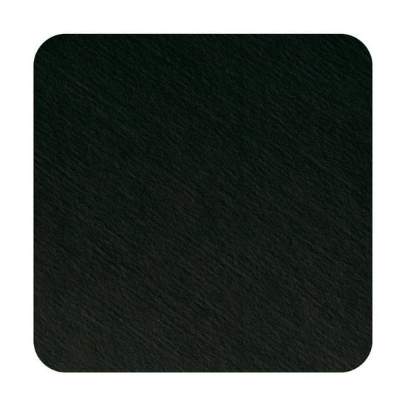 876108 Square Two-Sided Coaster, 4" Black (Pack of 500)