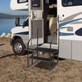 Heavy Duty Portable RV Steps – 2-Step Non-Slip Stair with Double ...