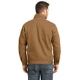 thumbnail image 2 of CornerStone CSJ40 Mens Washed Duck Cloth Flannel-Lined Work Jacket, Duck Brown - Medium, 2 of 6