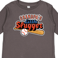 thumbnail image 4 of Inktastic Grandpa's Little Slugger Boys or Girls Long Sleeve Toddler T-Shirt, 4 of 5