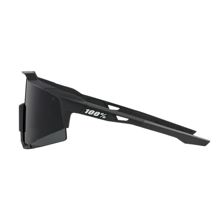 100% Speedcraft Sunglasses - Soft Tact Black; Smoke 100% Speedcraft Sunglasses - Soft Tact Black; Smoke
