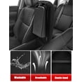 thumbnail image 2 of KBH Center Console Cover for 2013-2018 Nissan Altima Accessories, Nissan Maxima 2009-2014 Middle Console Lid Cover, Soft Nylon Washable Armrest Covering for Car, Black, 2 of 7