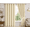 Beige, variant on Zudo Homes Modern Gray Textured Vertical Geometric Pattern Rod Pocket Room Darkening Bay Window Curtain Sets Curtains, 44 in x 60 in (2 Panels)