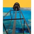 thumbnail image 2 of Jasper, Sisa 15x17 Black Ornate Wood Framed with Double Matting Museum Art Print Titled - Water Tower Abstract, 2 of 4