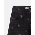 thumbnail image 4 of Wonder Nation Girls Ankle Length Barrel Jeans, Sizes 5-18, 4 of 6