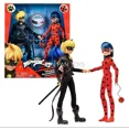 thumbnail image 1 of Muñeca de moda de héroes milagrosos Zag Heroez Cat Noir, dragón, insecto, reina abeja, Rena Rouge, figuras de acción de películas clásicas, colección de juguetes para niños, 1 of 5