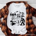thumbnail image 6 of Respect The Local Cryptid Squad T-Shirt, Funny Bigfoot Alien Mothman Meme Tee, 6 of 6
