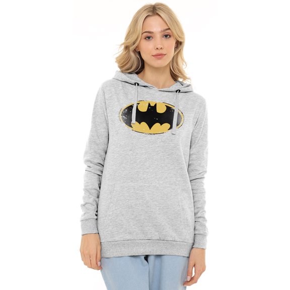 Batman Distressed Shield Women's Hoodie
