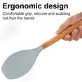 thumbnail image 4 of Toystoory Utensilios de cocina de silicona seguros, antiadherentes, antioxidantes, lavables, portátiles, utensilios de cocina, accesorios para Type3 NO3, 4 of 6