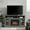 Dark Walnut, variant on Fireplace TV Stand for 65 Inch TV, TV Stands for the Living Room, Entertainment Center with Cabinet and Shelves Storage Space, Gray Wash