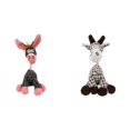 thumbnail image 1 of (2-Pack) Rinsvye Plush Dog Toy Durable Smart Bones Stuffed Animal Plush Chew Stimulation for Dogs Toy with Squeak Cute Dog Large Breed Plush Dog Toy for New Puppy Gift Basket Small To Medium Dogs, 1 of 9