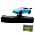 thumbnail image 4 of Mini coche a escala 1/64, accesorio para coche, regalo de cumpleaños, adorno decorativo universal. Azul, 4 of 9