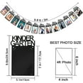 thumbnail image 3 of RUseeN Graduation Photo Banner for Party Decoration, Including Kindergarten to 12th Grade Picture Banner Middle High School College Graduation Party Supplies, Black, 3 of 7