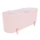 thumbnail image 4 of Organizador de Almacenamiento Qtip, Portavasos de Algodón de Algodón Rosa Antidespillo para Algodón de Algodón Ronda, 4 of 7