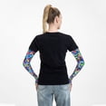 thumbnail image 6 of Rocae Colorful Tie Dye Stained Glass 2 for Sports Cooling Arm Compression Sleeves for Men Women Teenager,Breathable,Outdoor Essentials Sun Protection Arm Sleeves, 6 of 8