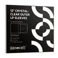 thumbnail image 1 of Fundas para discos de vinilo Hudson Hi-Fi, paquete de 50, cristalinas, 1 of 8