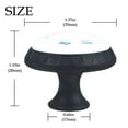 thumbnail image 4 of 4 Pcs Lighthouse Deck Chair Conch Knobs for Kitchen Cabinet Cupboard Dresser Bookcase Drawer Pulls Handles Round Home Decor, 4 of 8