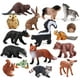 thumbnail image 1 of ShiYe toys store 16 figuras de animales del bosque para bebés, figuras de criaturas del bosque, juguetes en miniatura, adornos para tartas, adornos para cupcakes, regalo de cumpleaños para niños, 1 of 5