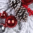thumbnail image 4 of Guirnalda de bayas navideñas, tema de festival artificial, multifuncional para puerta principal, 4 of 9